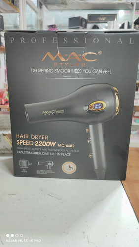 سشوار اورجینال حرفه ای مک استایلر دیجیتال دیسپانسردار مدل 6682