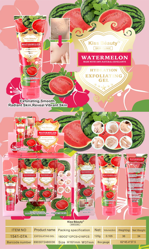 اسکراب بدن و صورت هندوانه کیس بیوتی 120میل