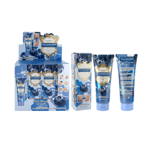 اسکراب بدن و صورت بلوبری کیس بیوتی 120میل